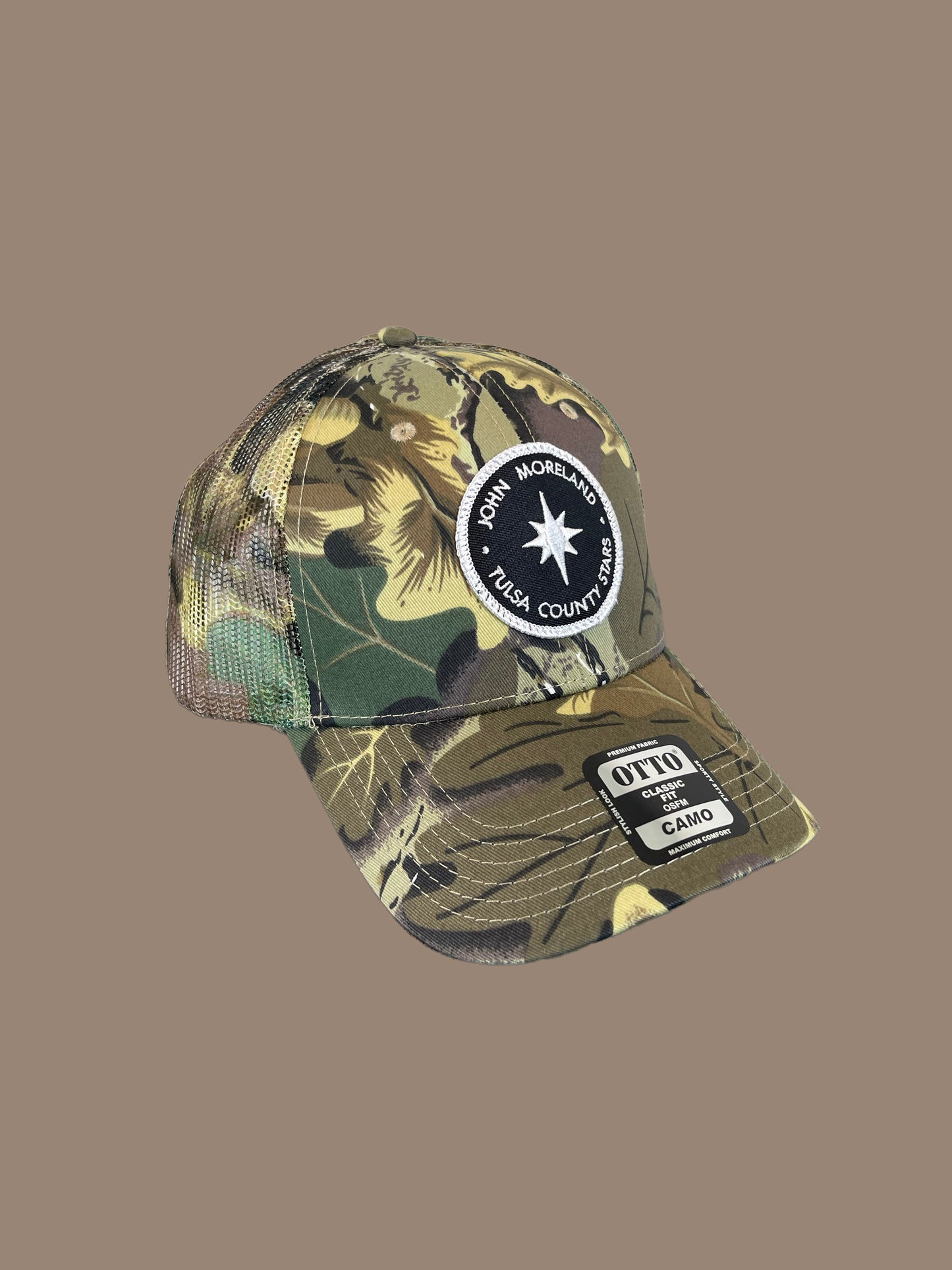 Tulsa County Stars Camo Hat