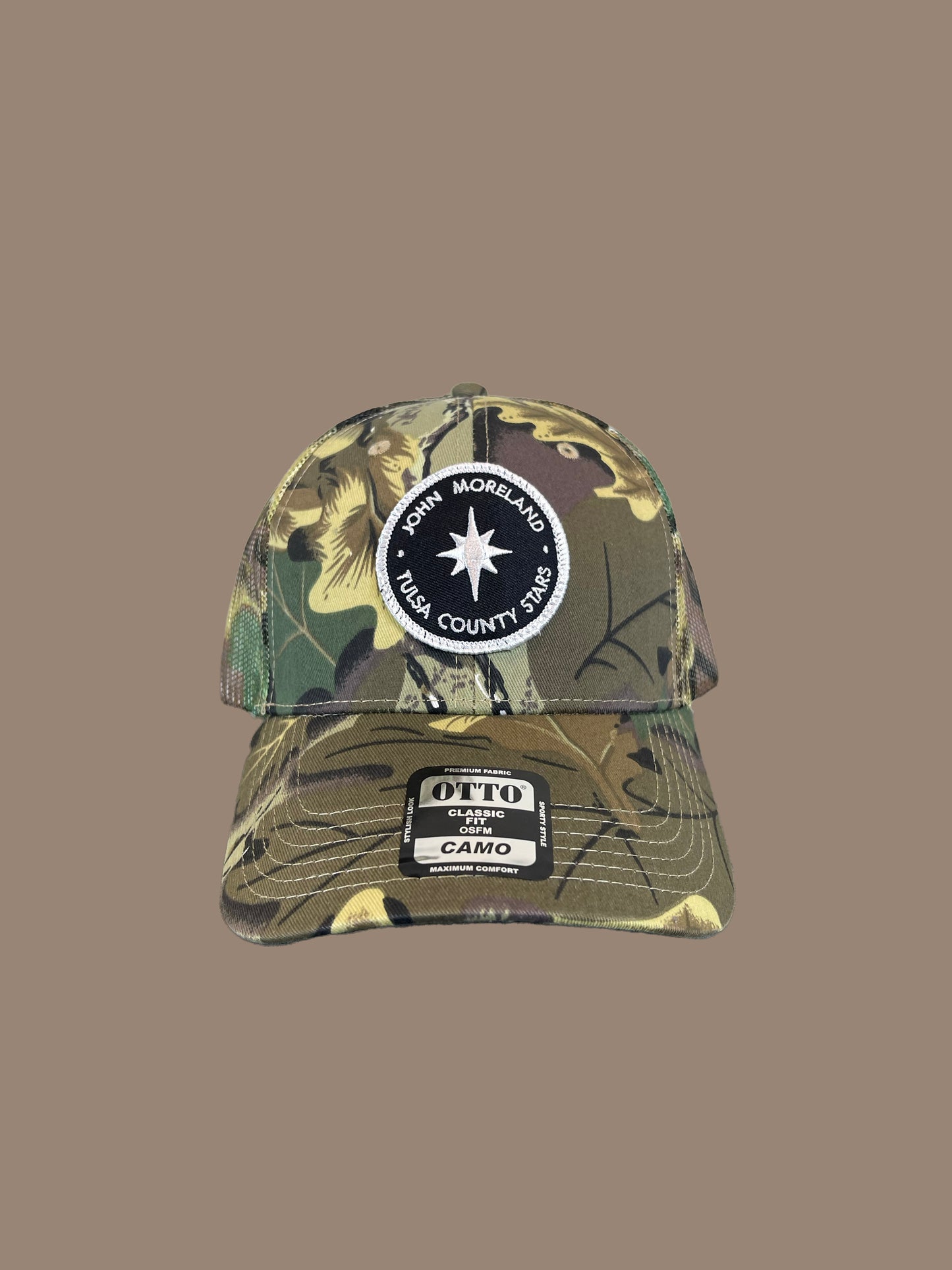 Tulsa County Stars Camo Hat