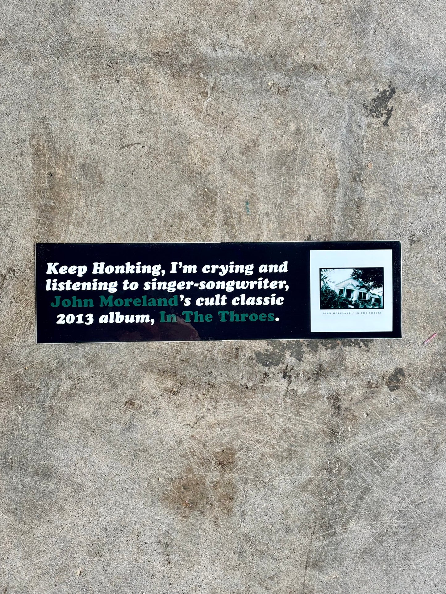Keep Honking Bumper Sticker