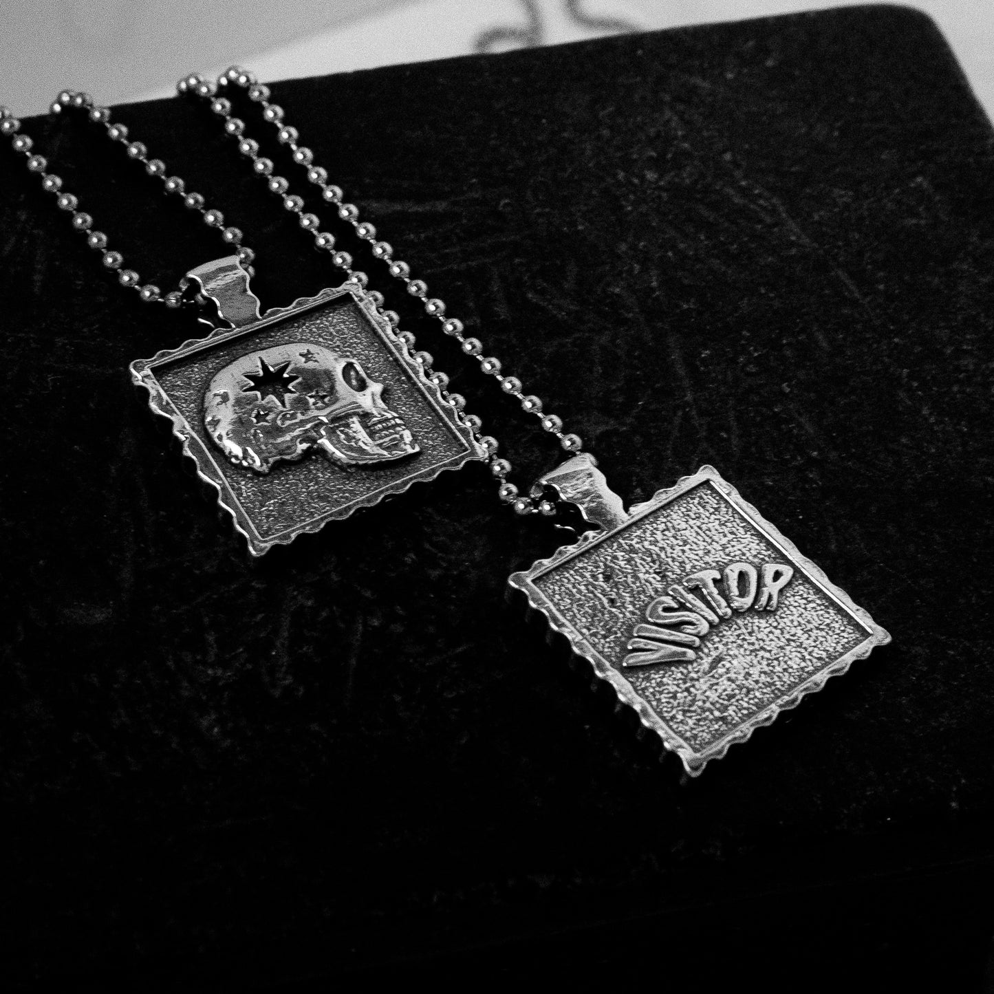STERLING SILVER 'VISITOR' NECKLACE